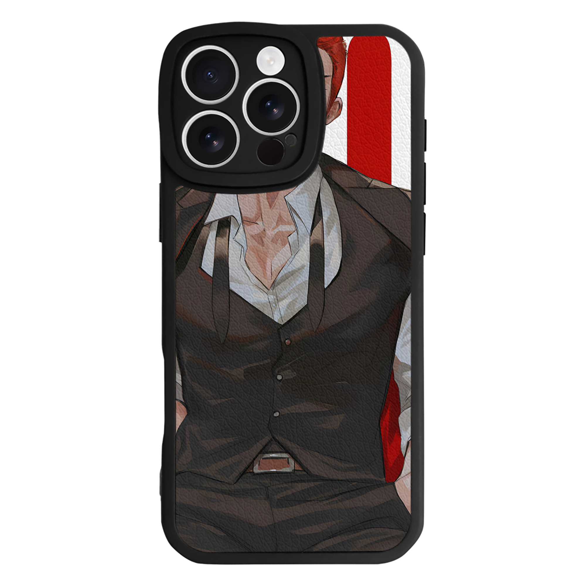 （画像用） SLAM DUNK／スラムダンク 【iPhone 16シリーズ対応】シリコンスマホケース（レザー調） 材質：シリコン